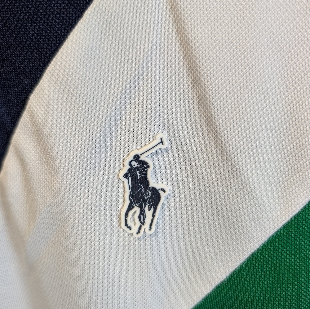 Ralph Lauren Performance Polo Men Chariots Classic Fit Golf Shirt Large NWOT - Picture 5 of 8